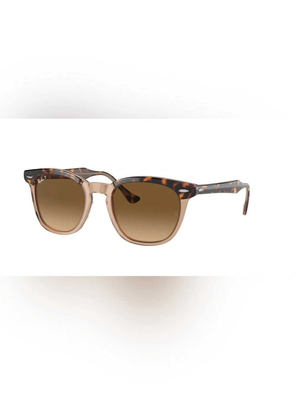 Ray-Ban Tortoiseshell and Transparent Brown Frame Sunglasses
